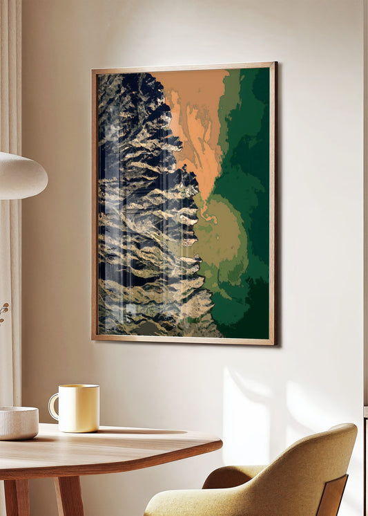 Verdant Layers Poster