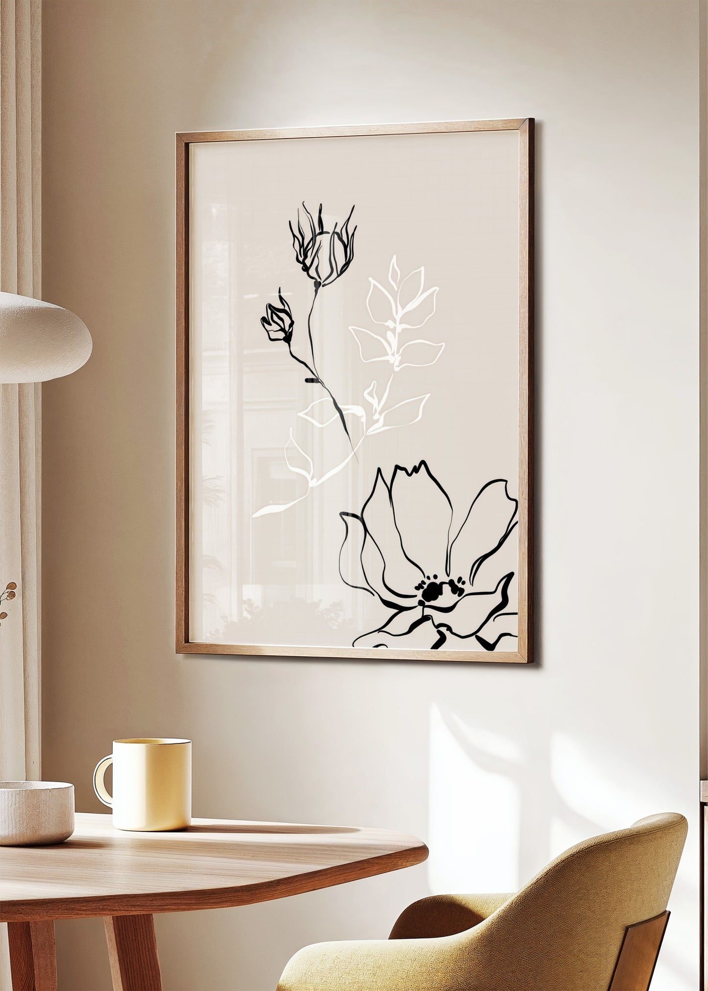Quiet Bloom Botanical Poster