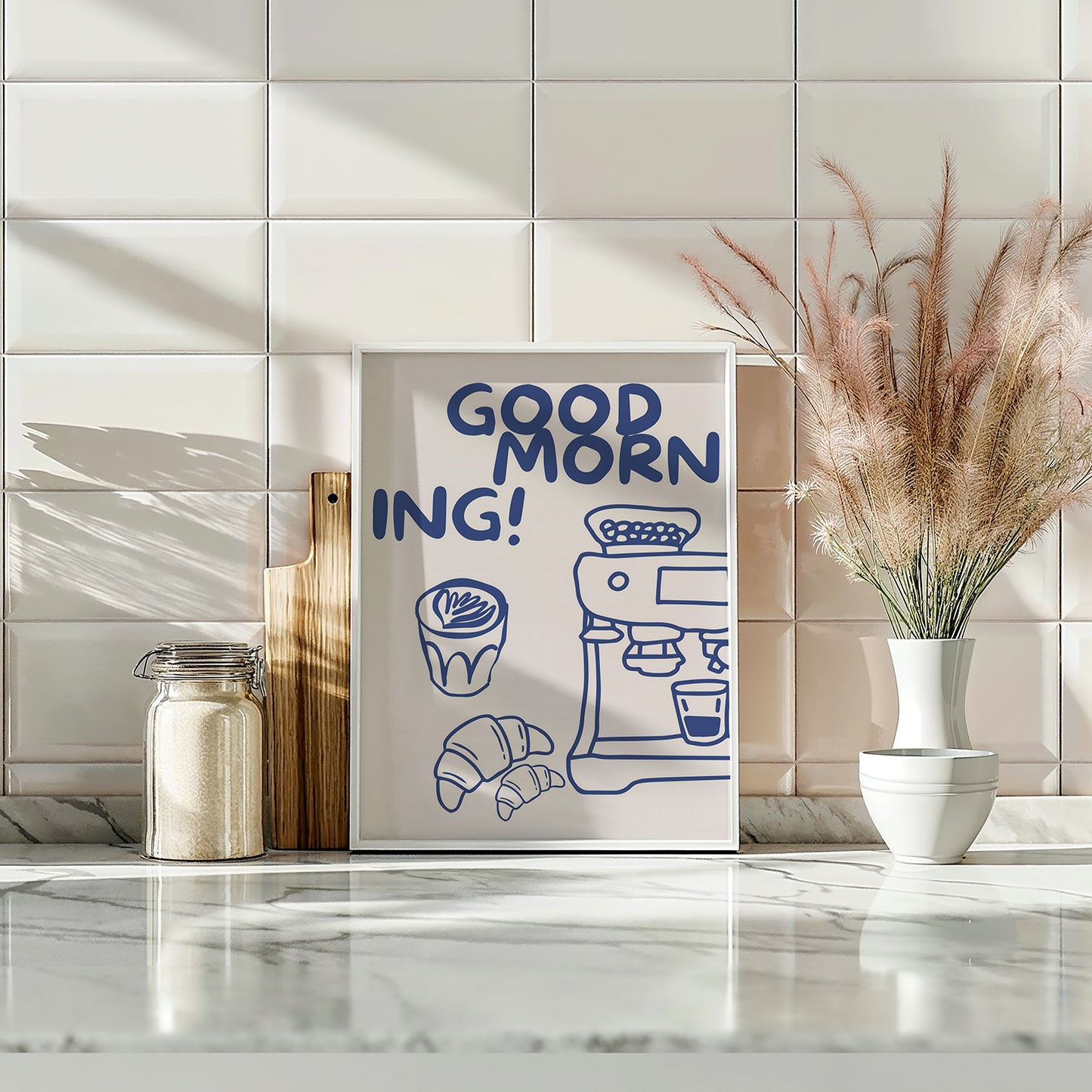 Good Morning Coffee Poster