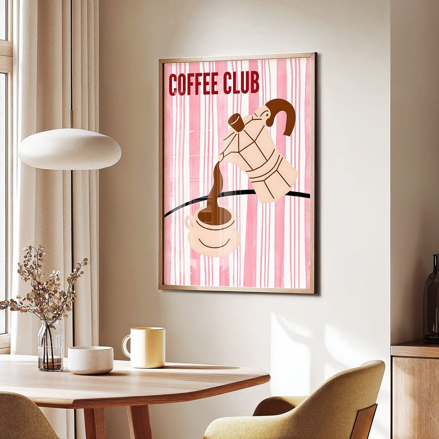 Coffee Club Moka Poster