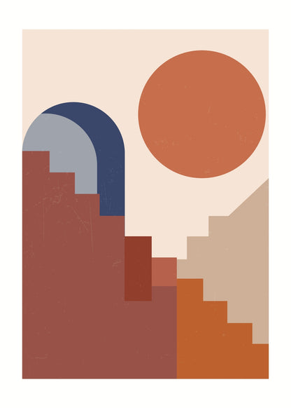 Terracotta Structure Poster No. 8