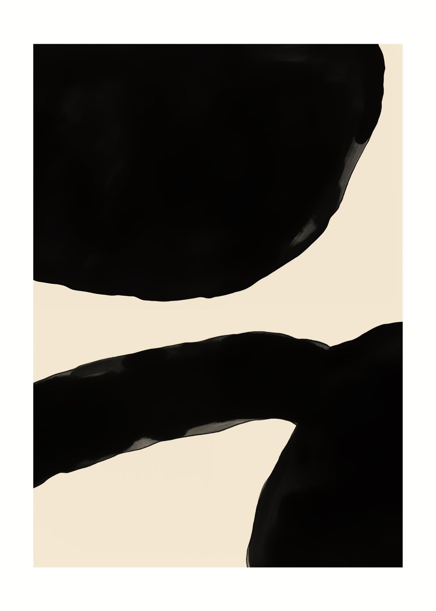 Soft Contrast No. 5 Poster