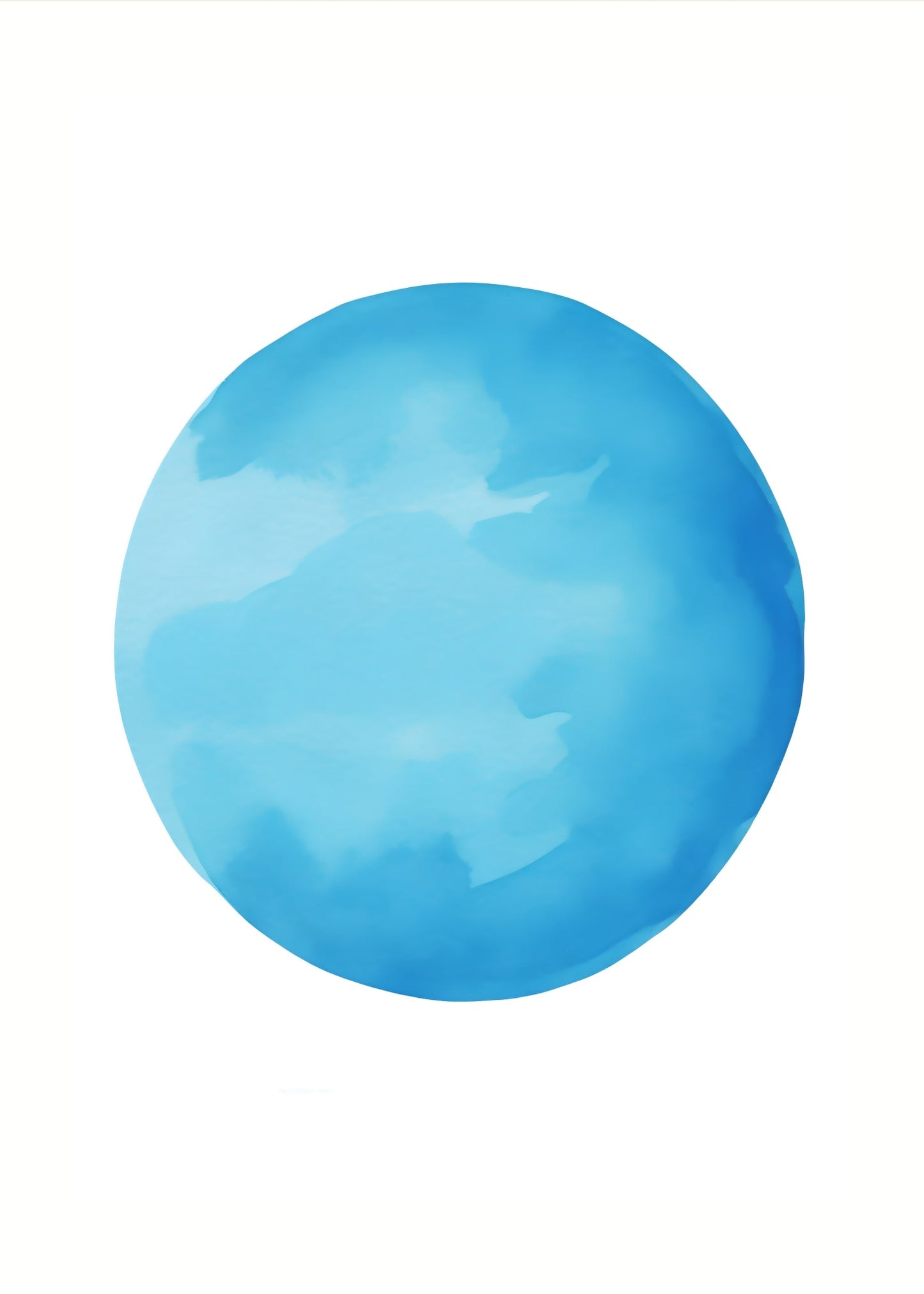 Color Flow No. 3 Poster