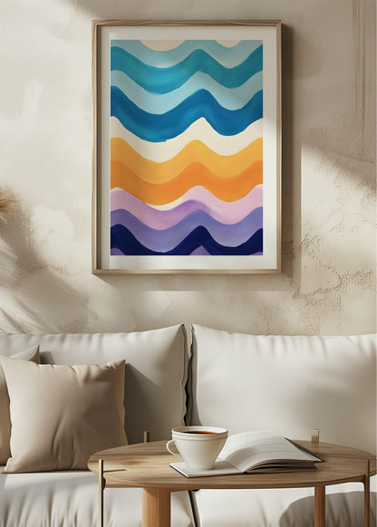 Color Flow No. 4 Poster