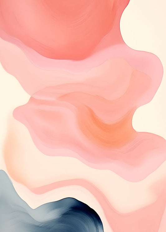 Color Flow No. 5 Poster