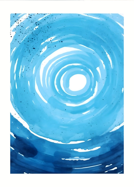 Color Flow No. 6 Poster