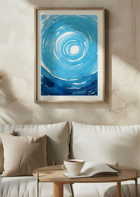 Color Flow No. 6 Poster