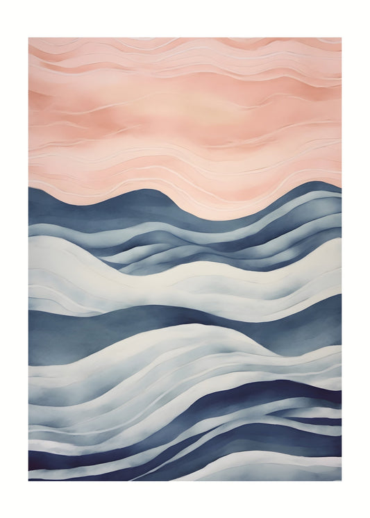 Color Flow No. 8 Poster