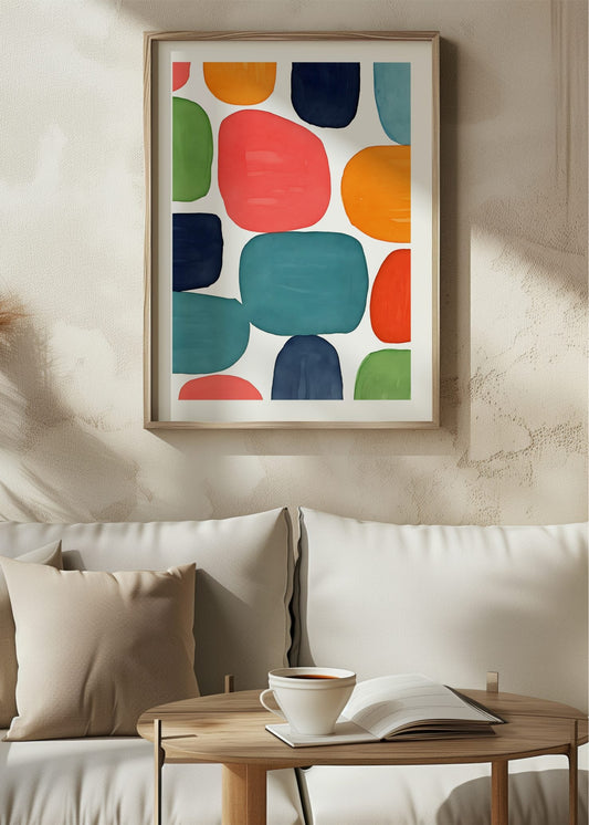 Color Flow No. 10 Poster