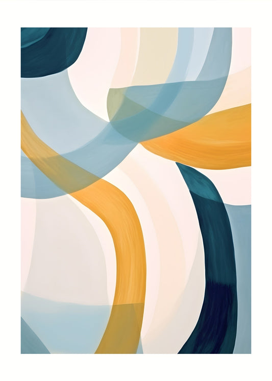 Color Flow No. 12 Poster