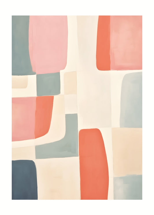 Color Flow No. 13 Poster