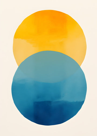 Color Flow No. 15 Poster