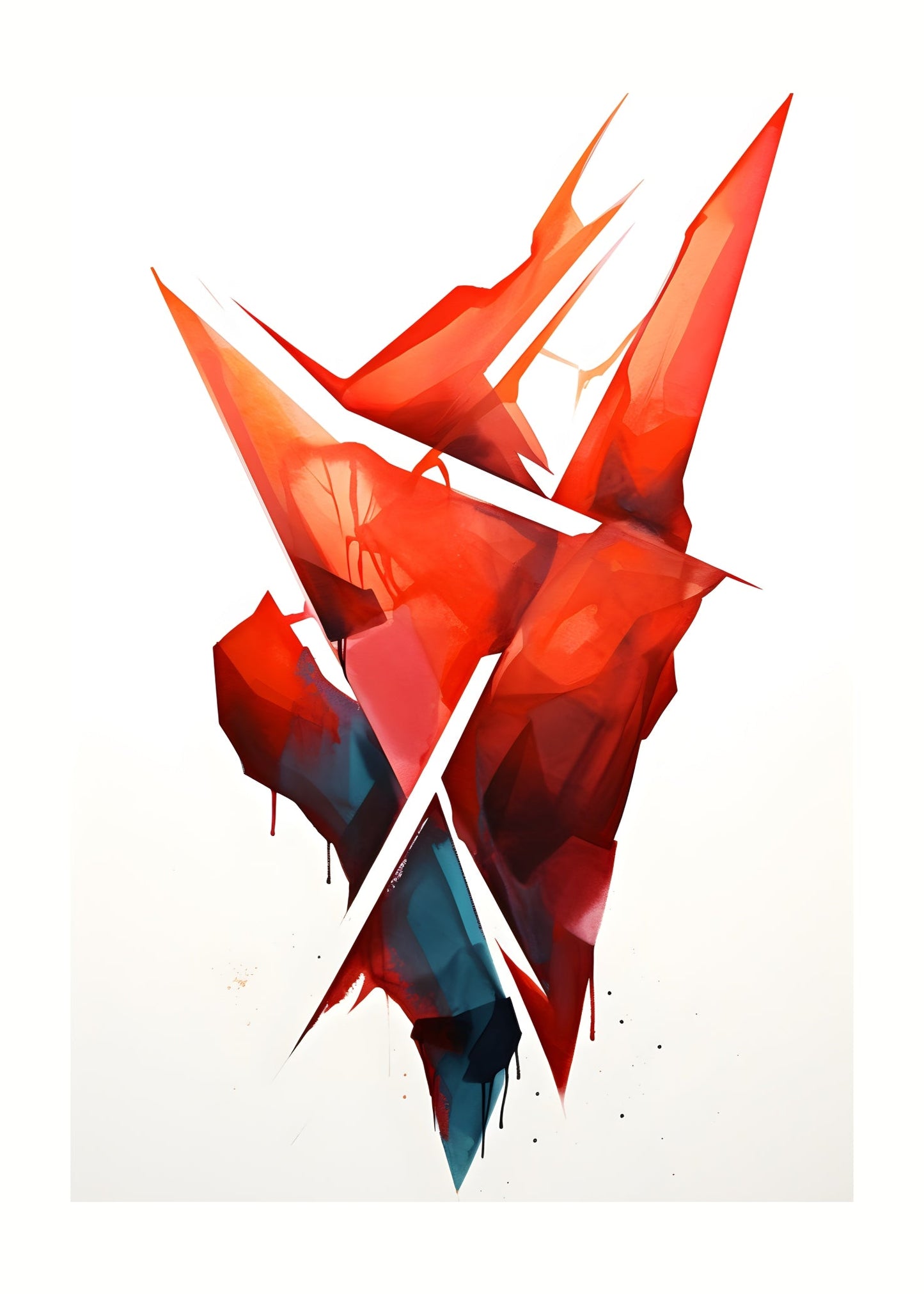 Color Motion No. 5 Poster