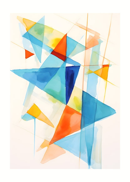 Color Motion No. 9 Poster