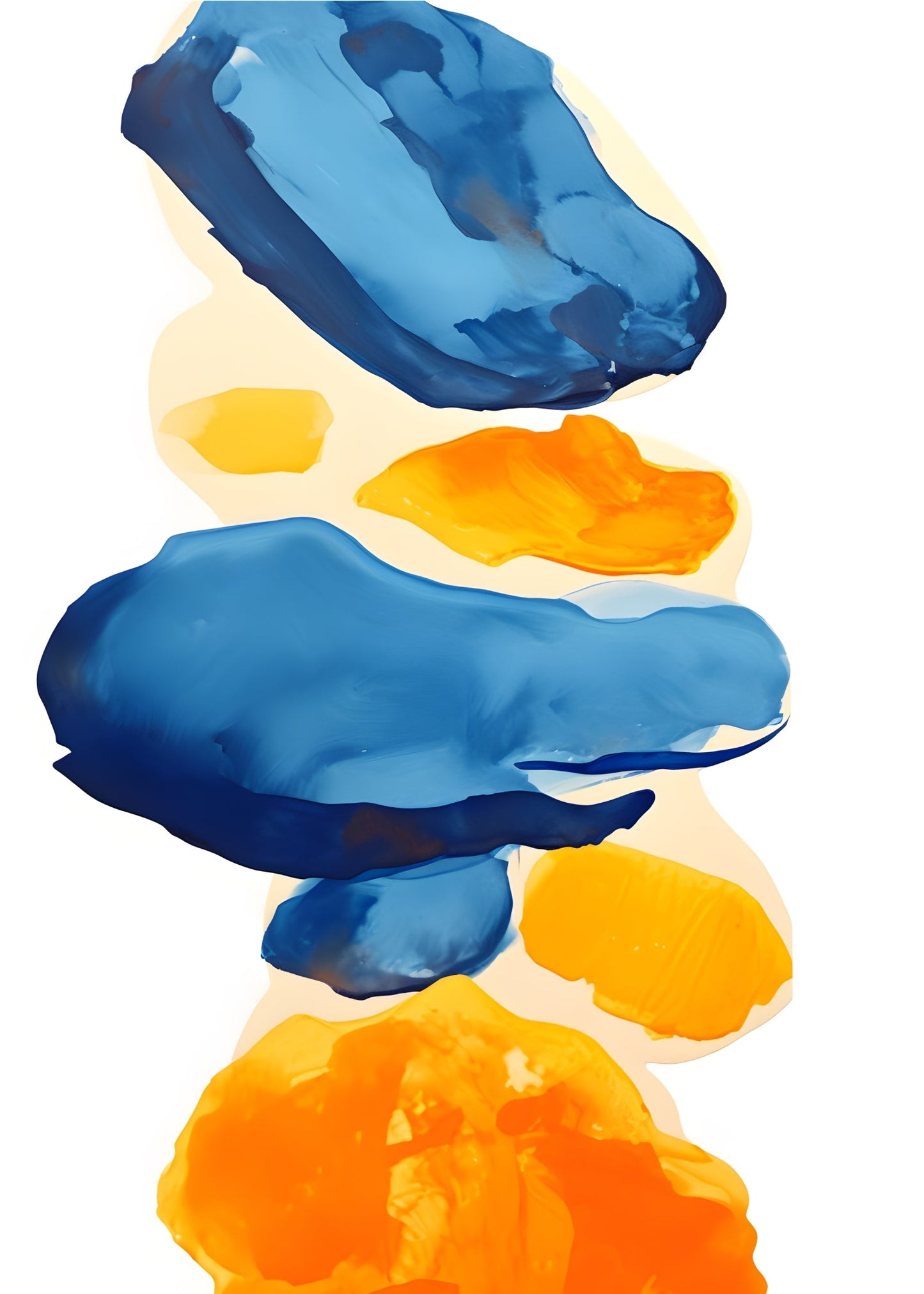 Color Motion No. 10 Poster