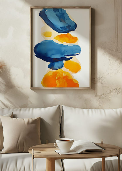 Color Motion No. 10 Poster