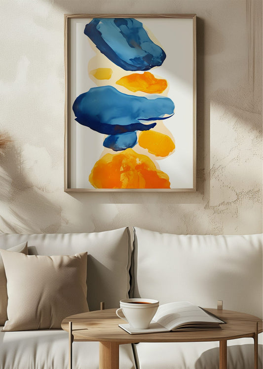 Color Motion No. 10 Poster