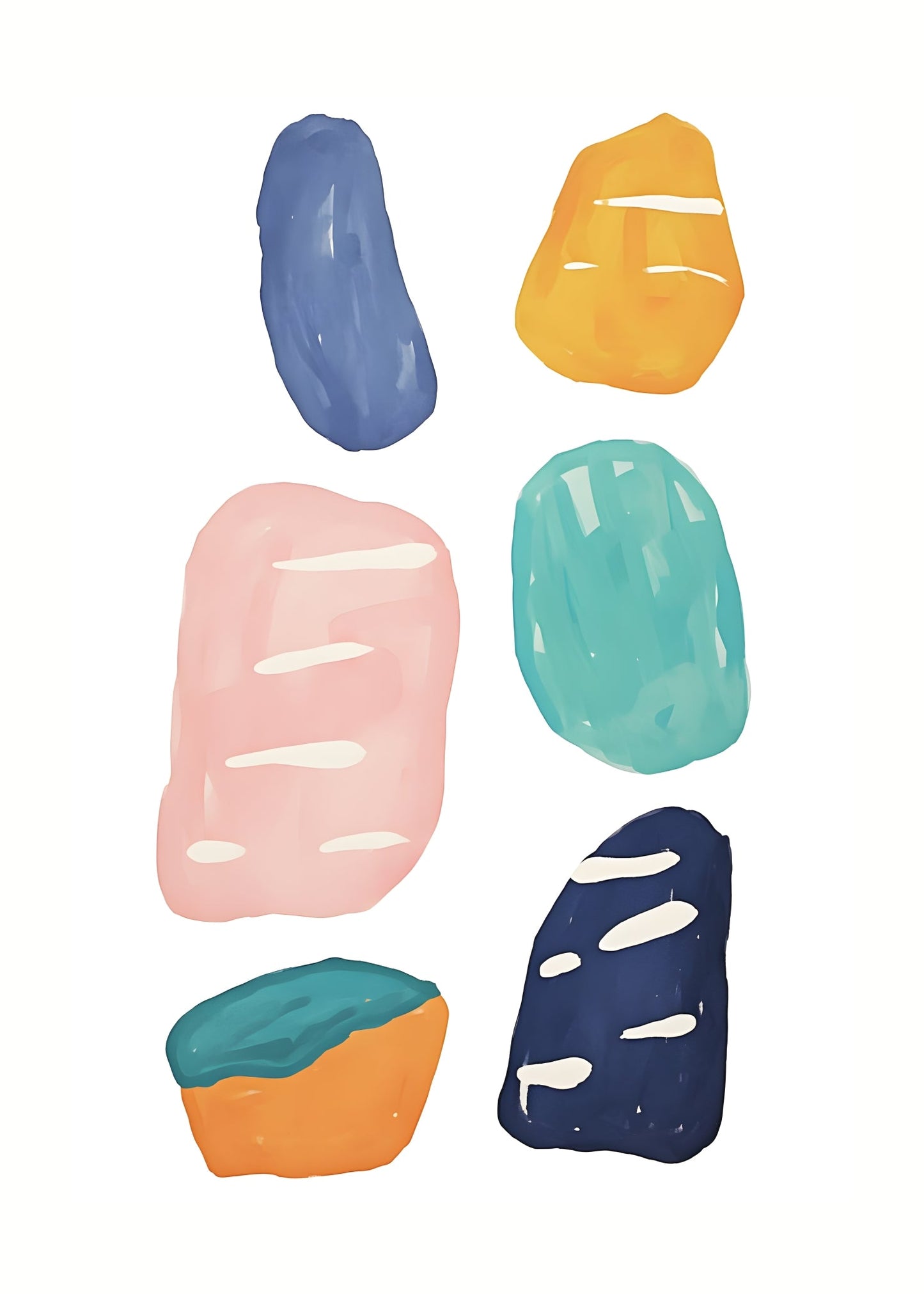 Color Motion No. 13 Poster