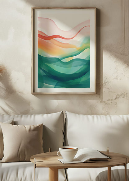 Color Motion No. 14 Poster