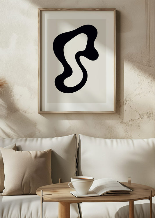 Form Contrast No. 4 Poster