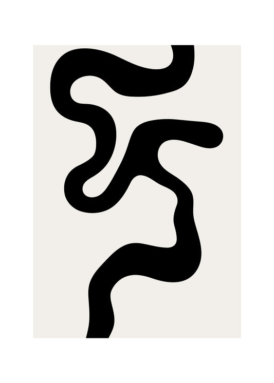 Form Contrast No. 6 Poster