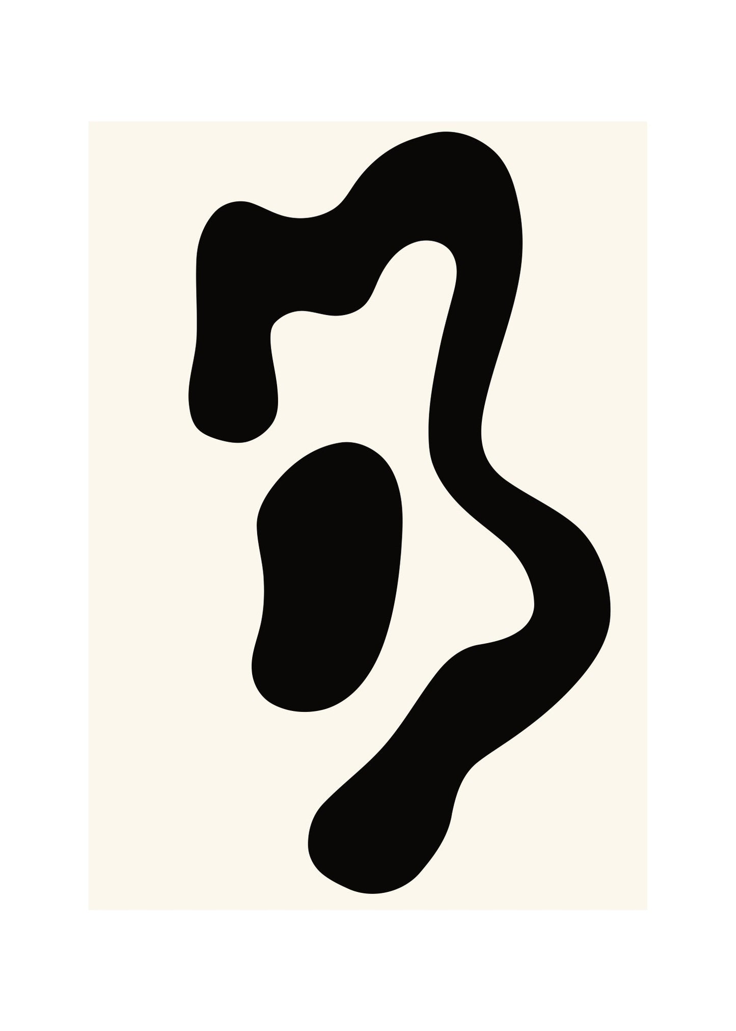 Form Contrast No. 7 Poster