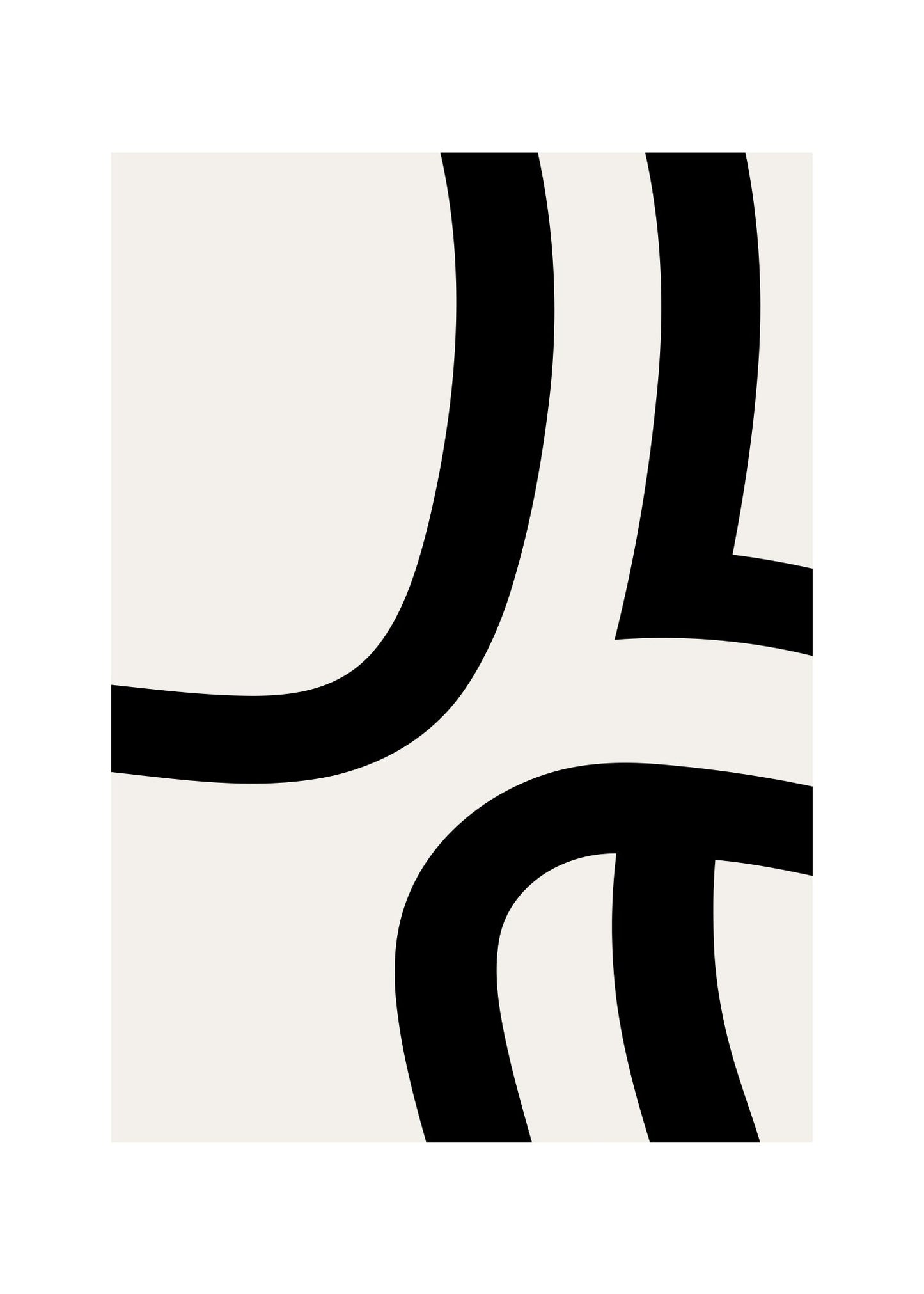 Form Contrast No. 8 Poster