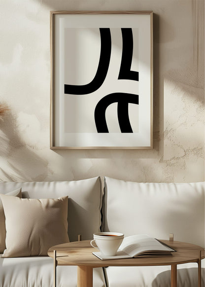 Form Contrast No. 8 Poster