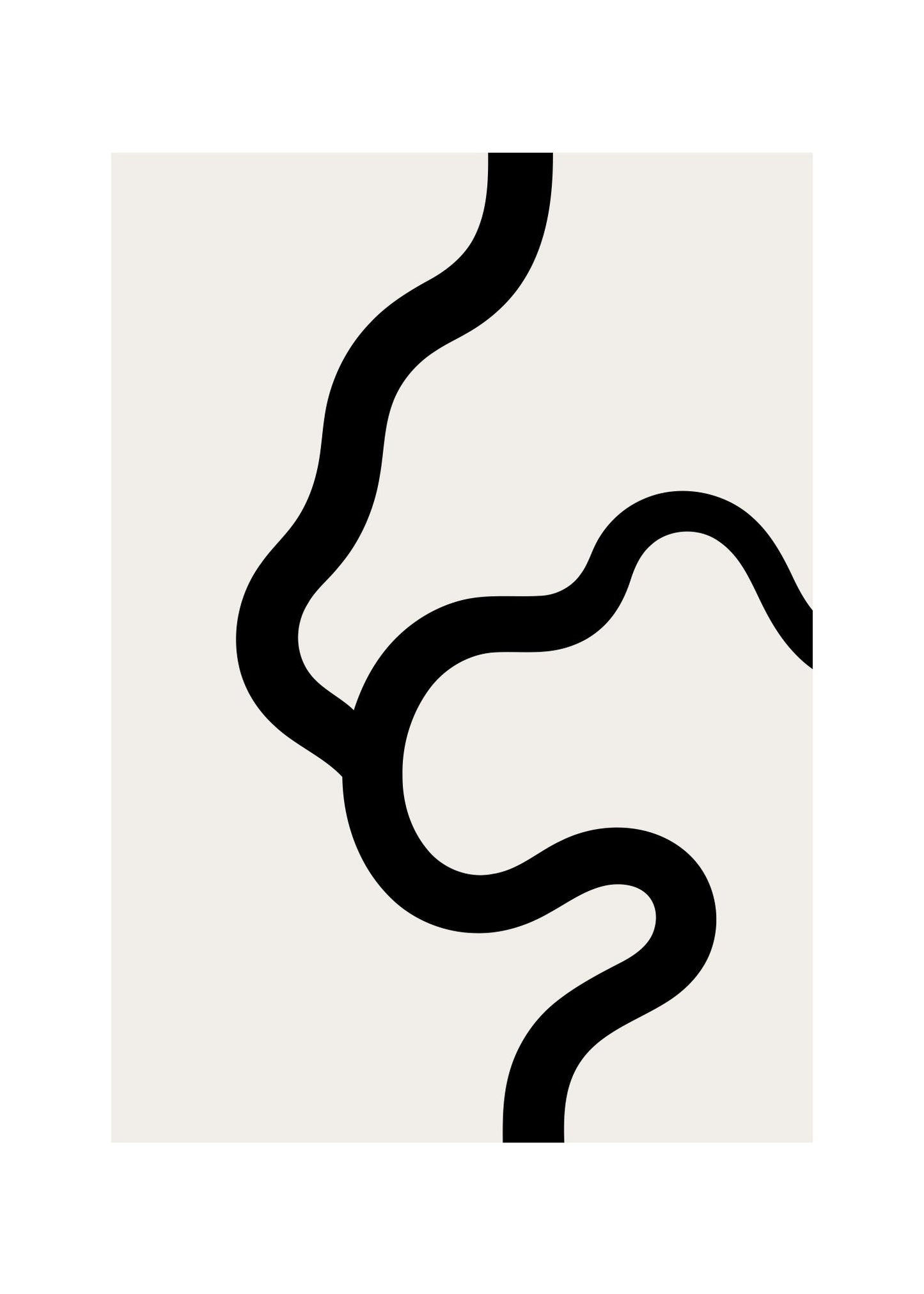 Form Contrast No. 10 Poster