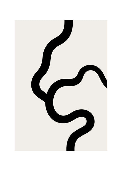 Form Contrast No. 10 Poster