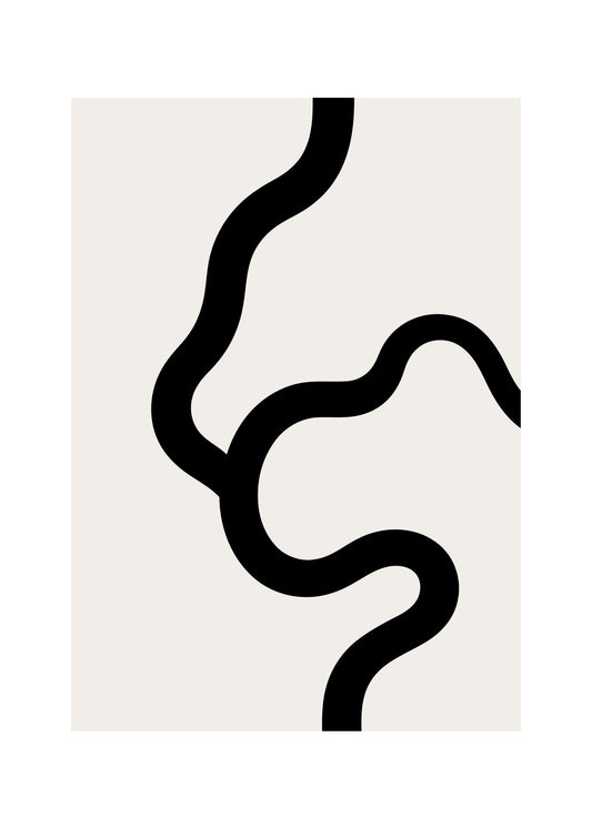 Form Contrast No. 10 Poster