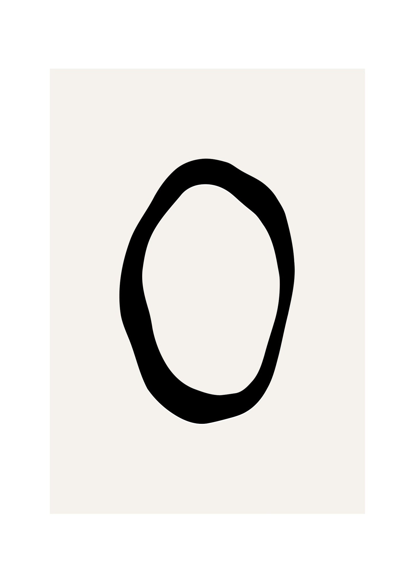 Form Contrast No. 14 Poster