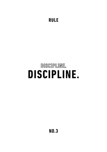 Discipline Poster