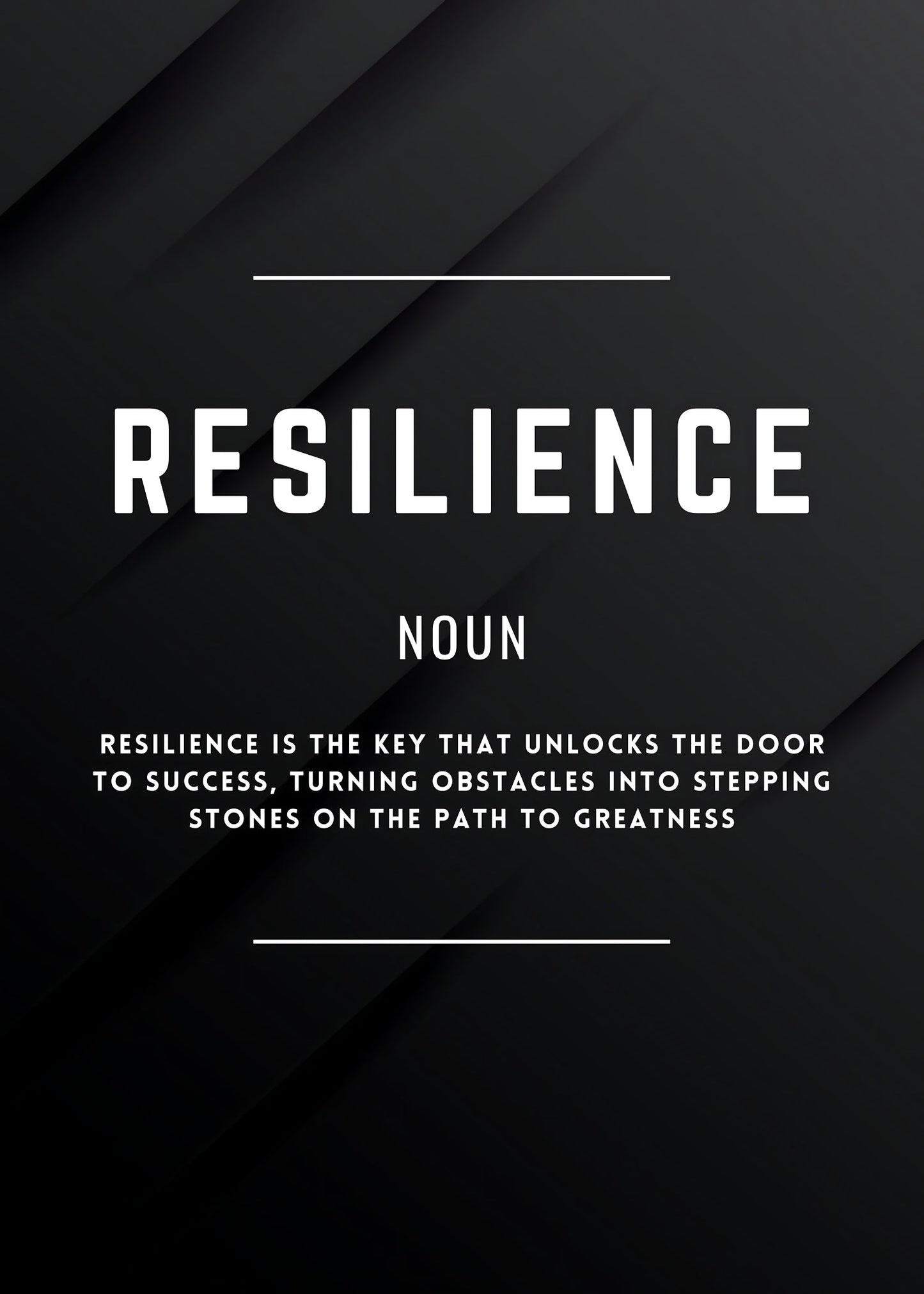 Resilience Poster