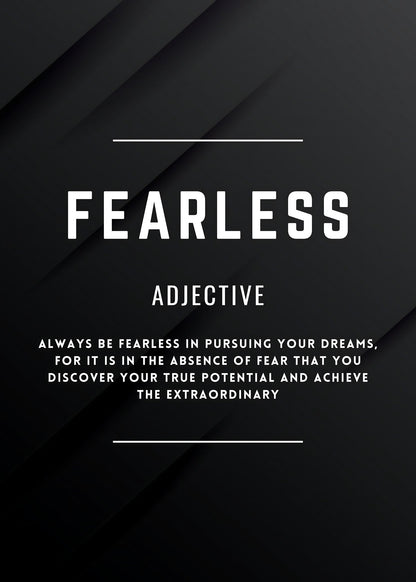 Fearless Poster