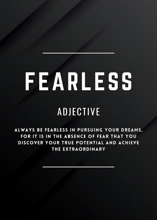 Fearless Poster