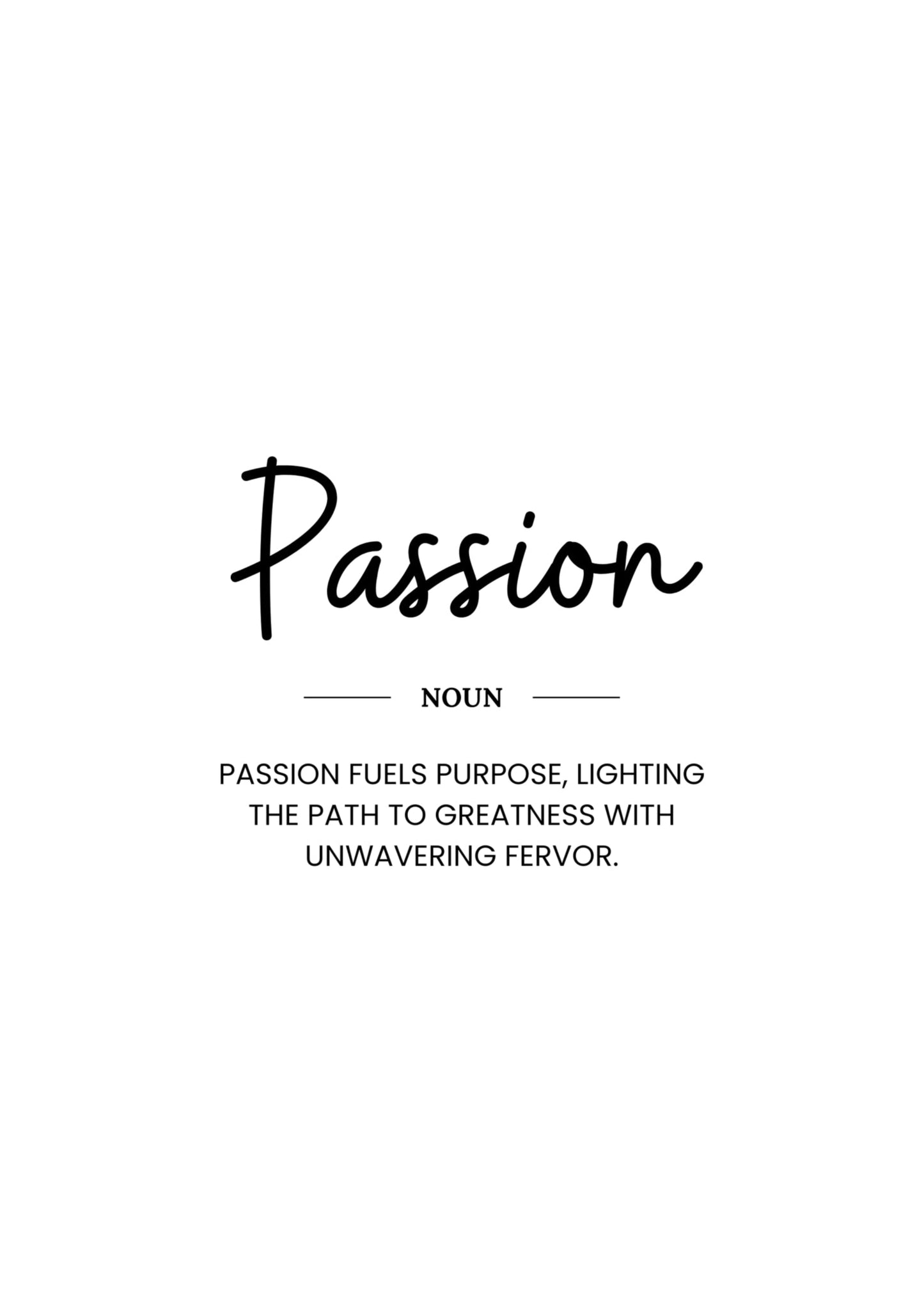 Passion Poster