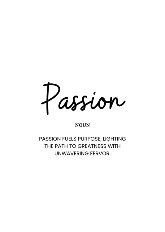 Passion Poster