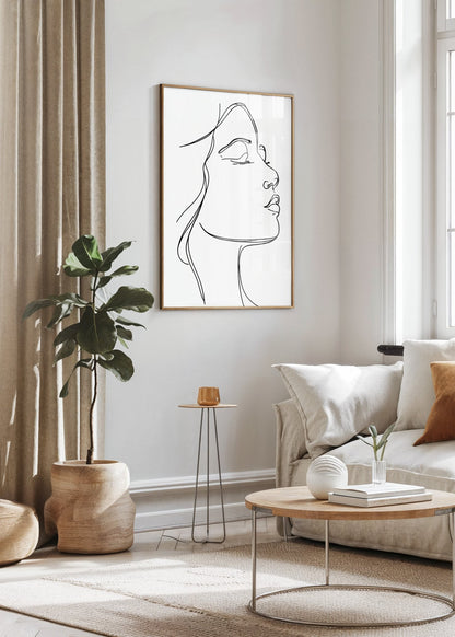 Elegant Lines No. 3 Poster