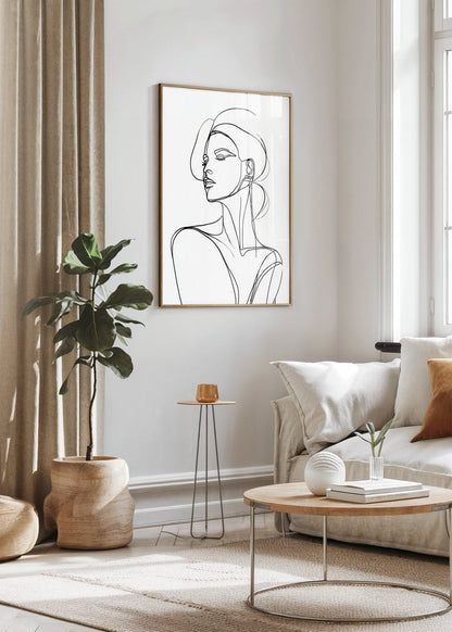 Elegant Lines No. 8 Poster