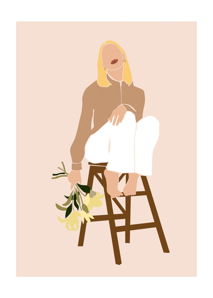 Soft Silhouettes Poster Series No. 1