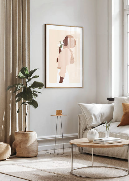 Soft Silhouettes Poster Series No. 6