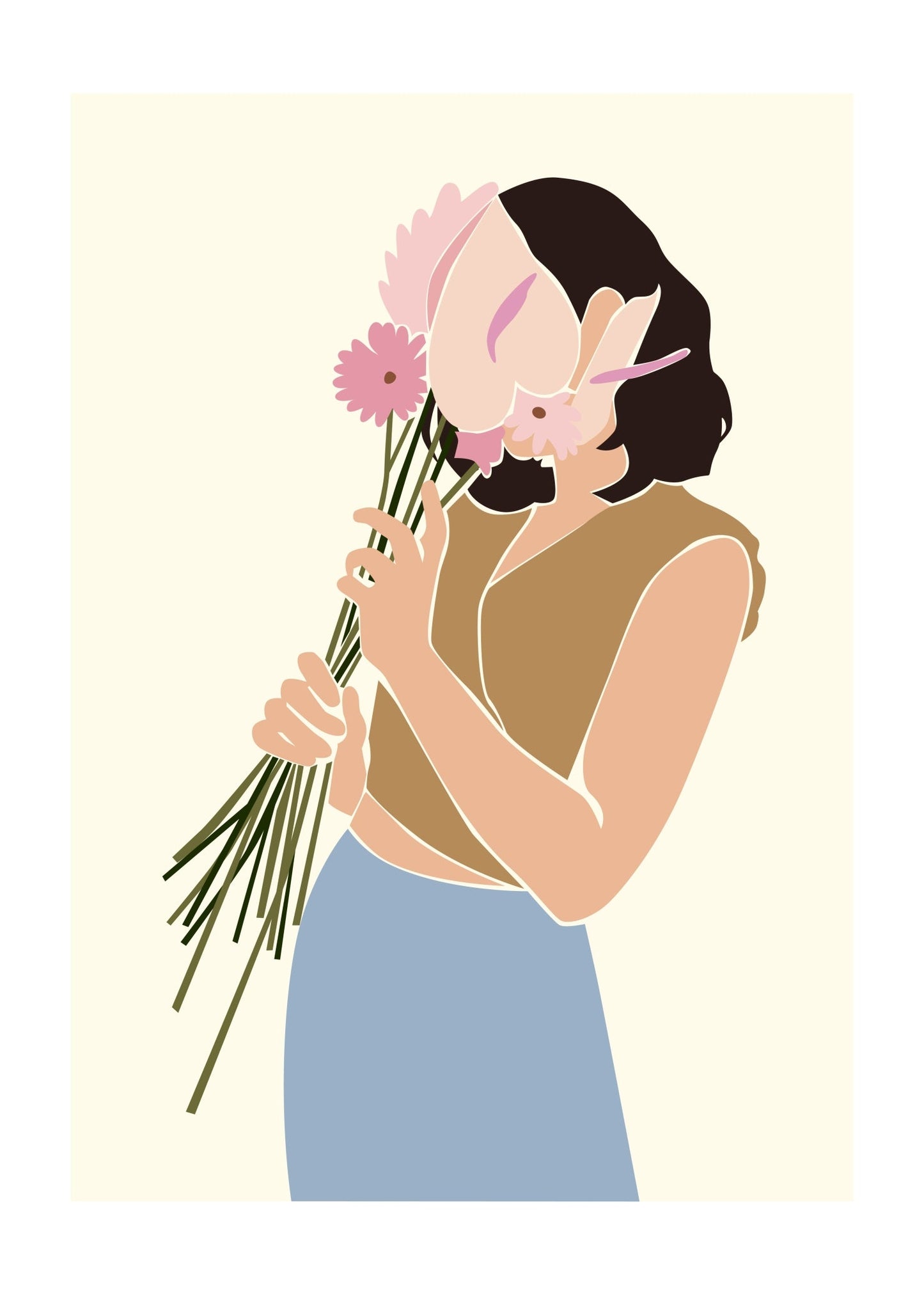 Soft Silhouettes Poster Series No. 9