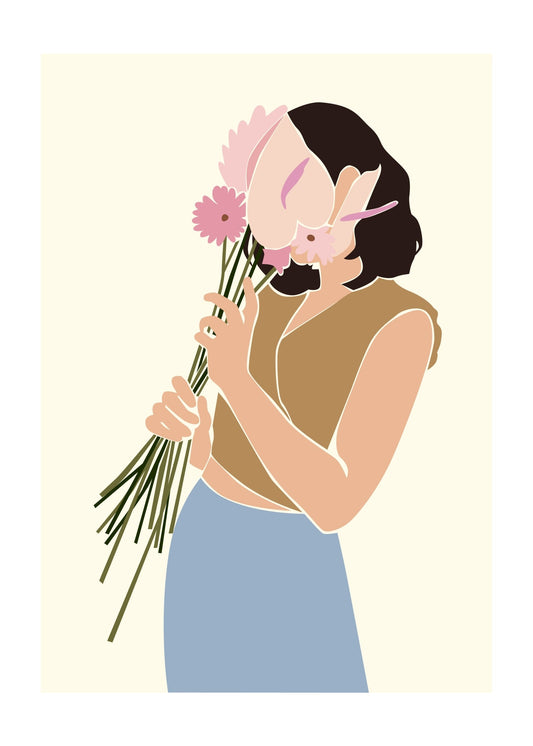 Soft Silhouettes Poster Series No. 9