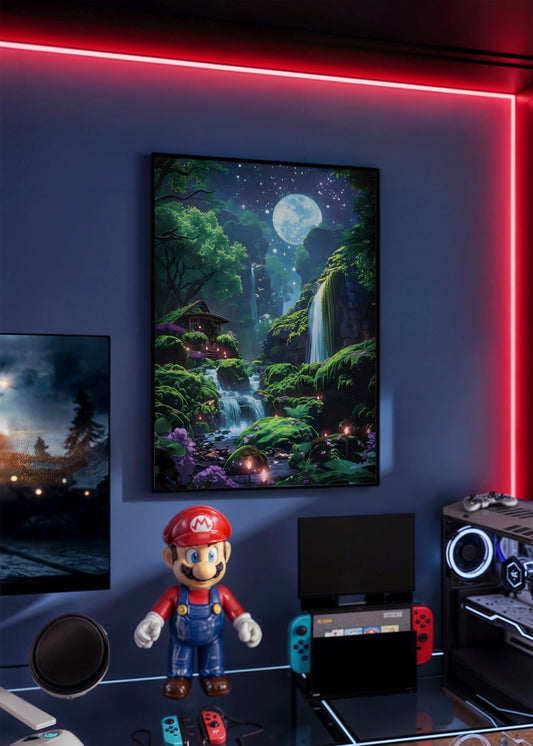 Moonlit Sanctuary Poster