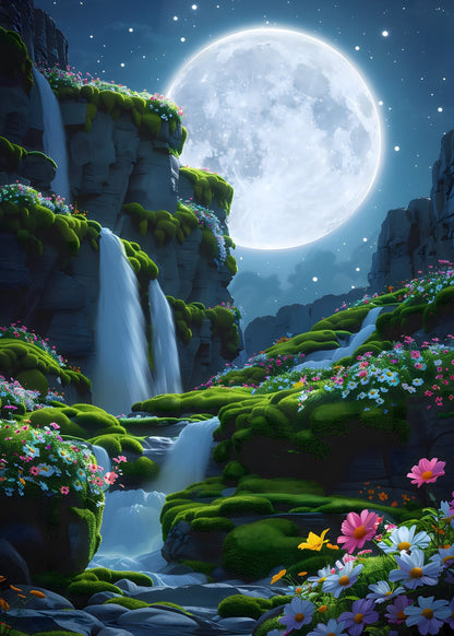 Luminous Grove Poster