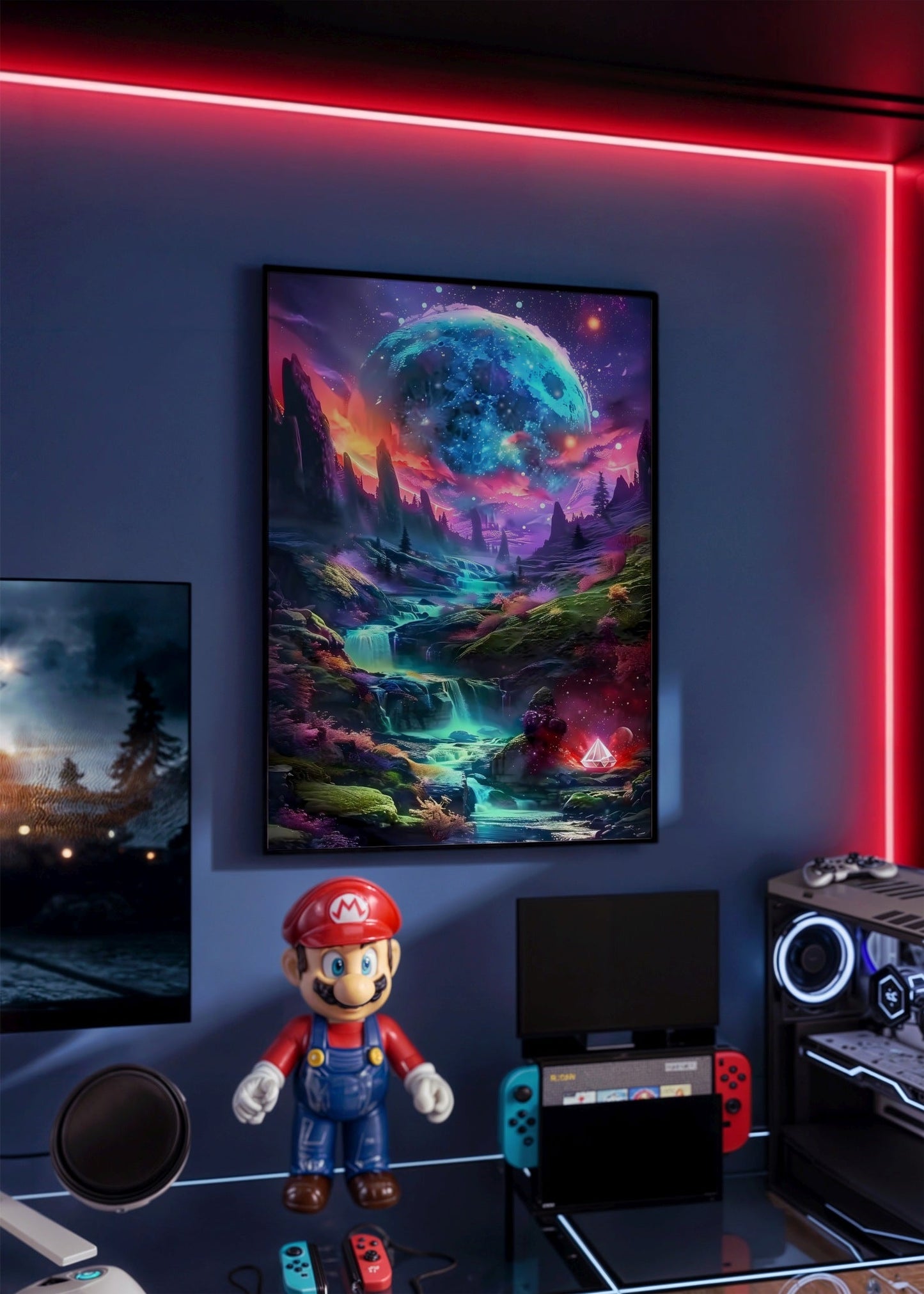 Prismatic Valley Poster