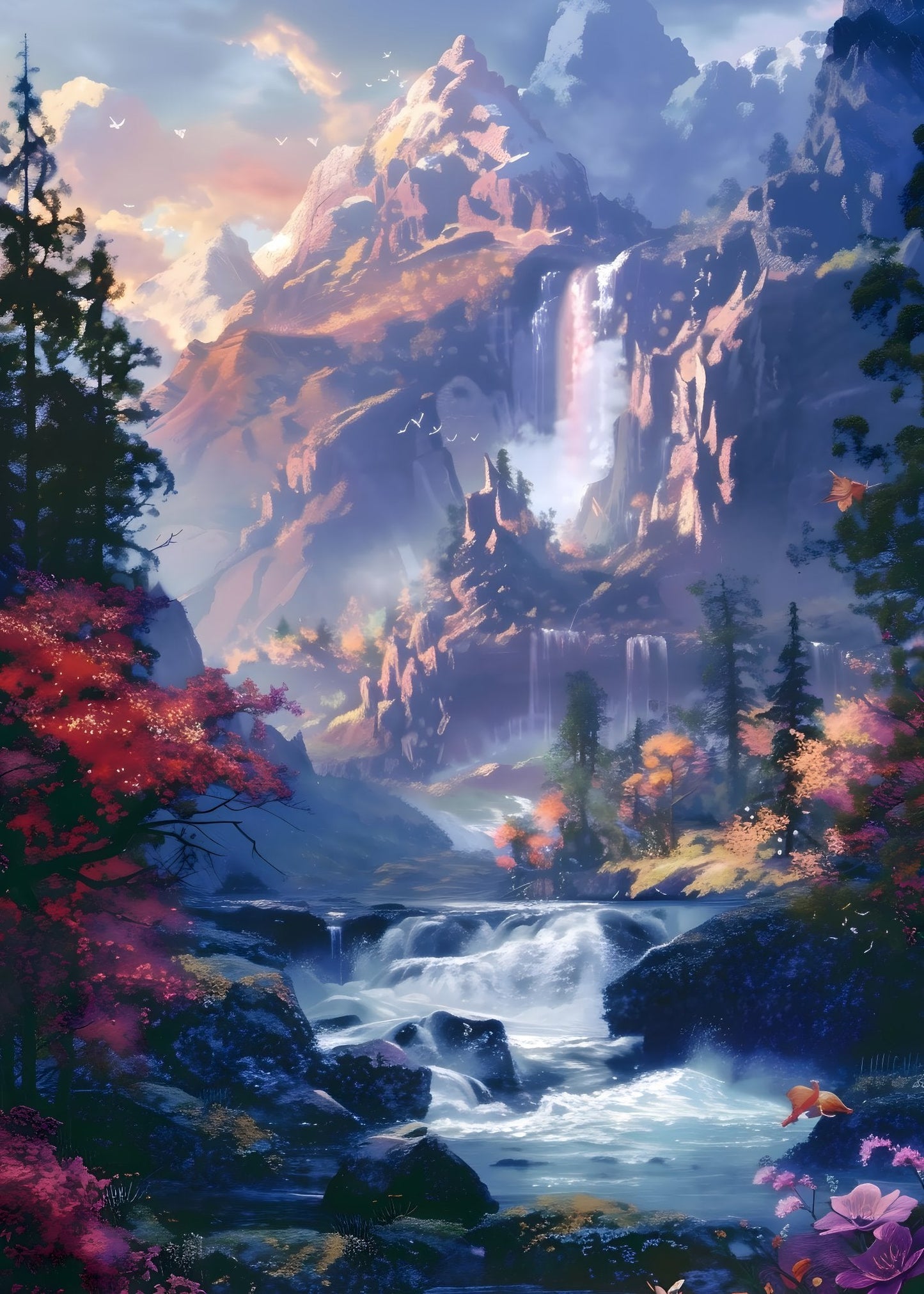 Whispering Falls Poster