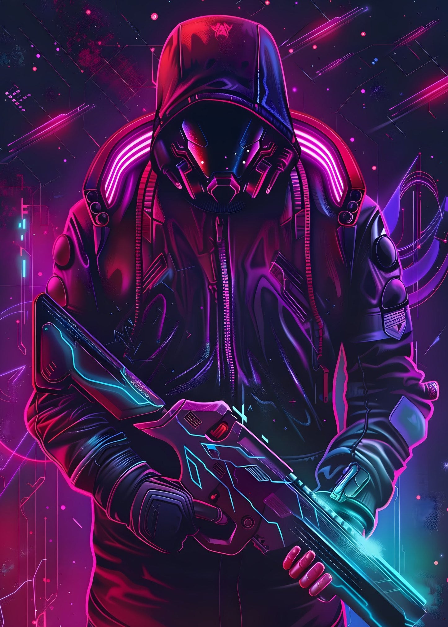 Cyber Hunter Poster