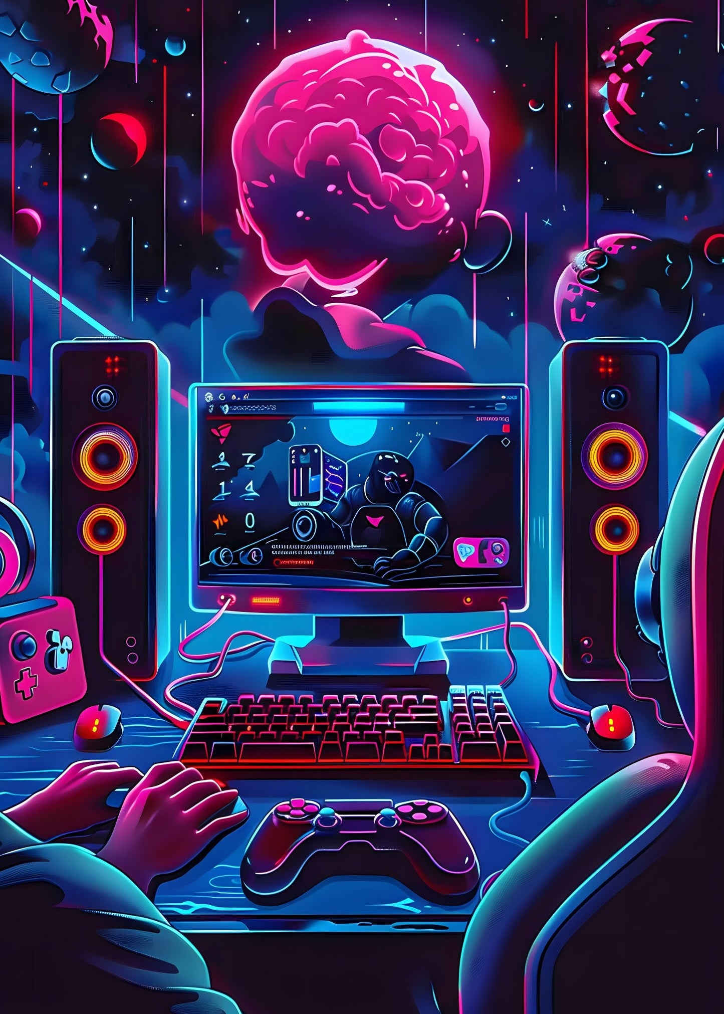 Digital Mindscape Poster